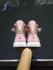 Giuseppe Zanotti exclusive pink croc embossed leather ringo sneakers